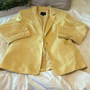 The Limited Blazer in Spring Yellow BOGO!